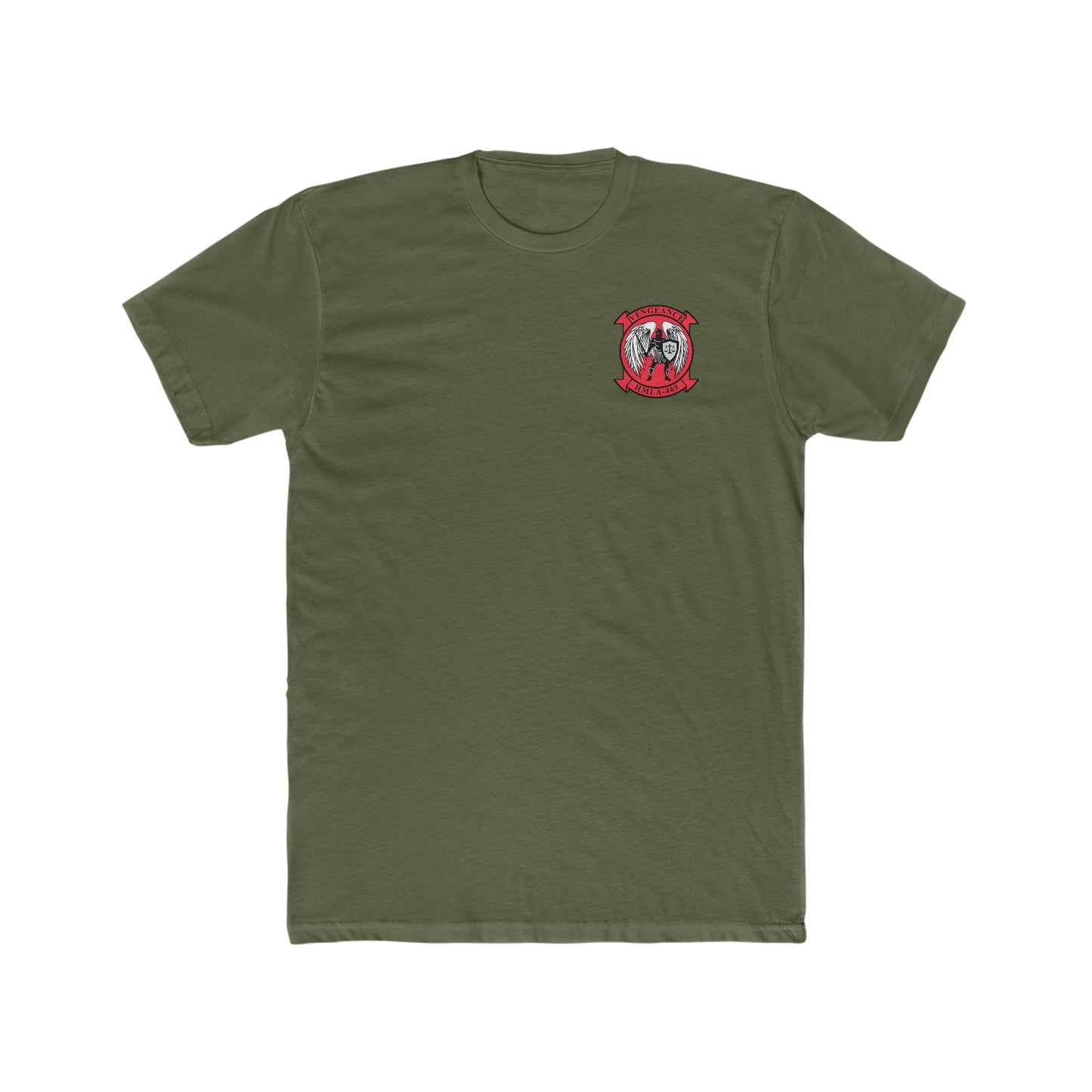 military green HMLA-469 t-shirt