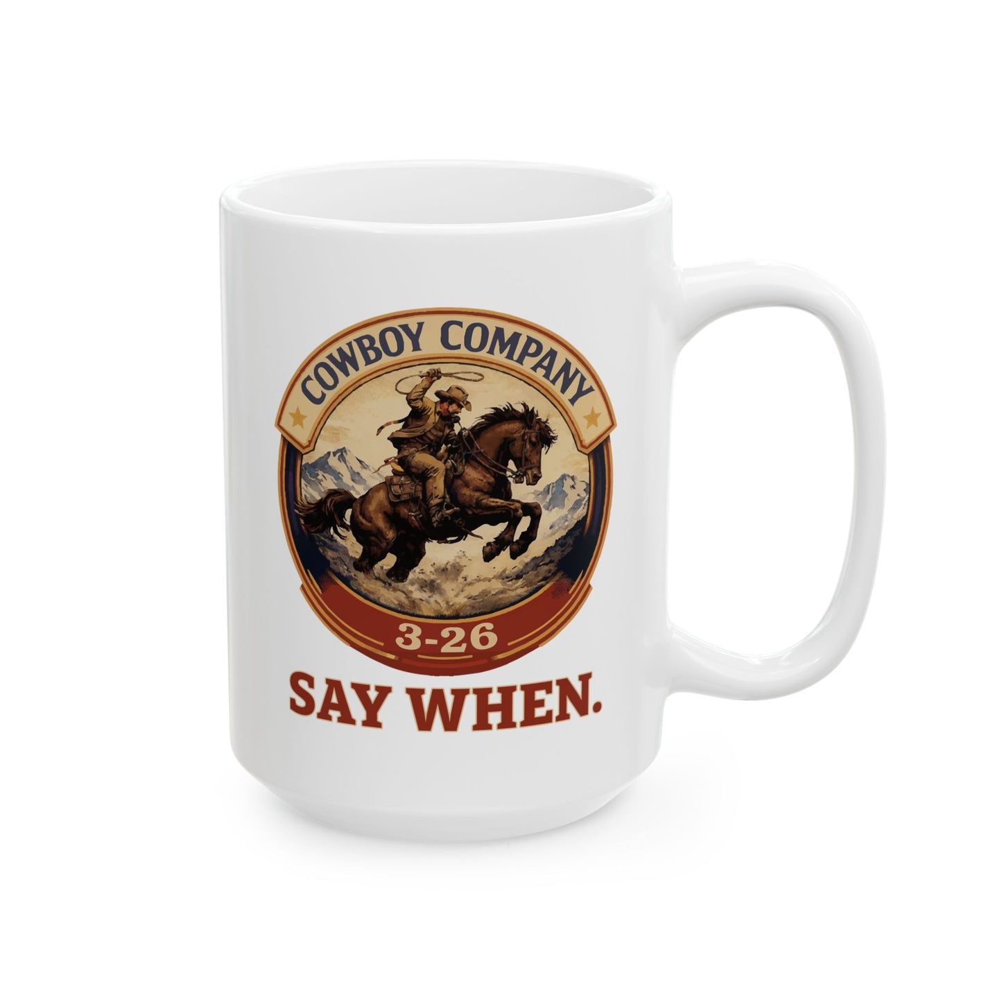 TBS Class 3-26 Golf Company Mug