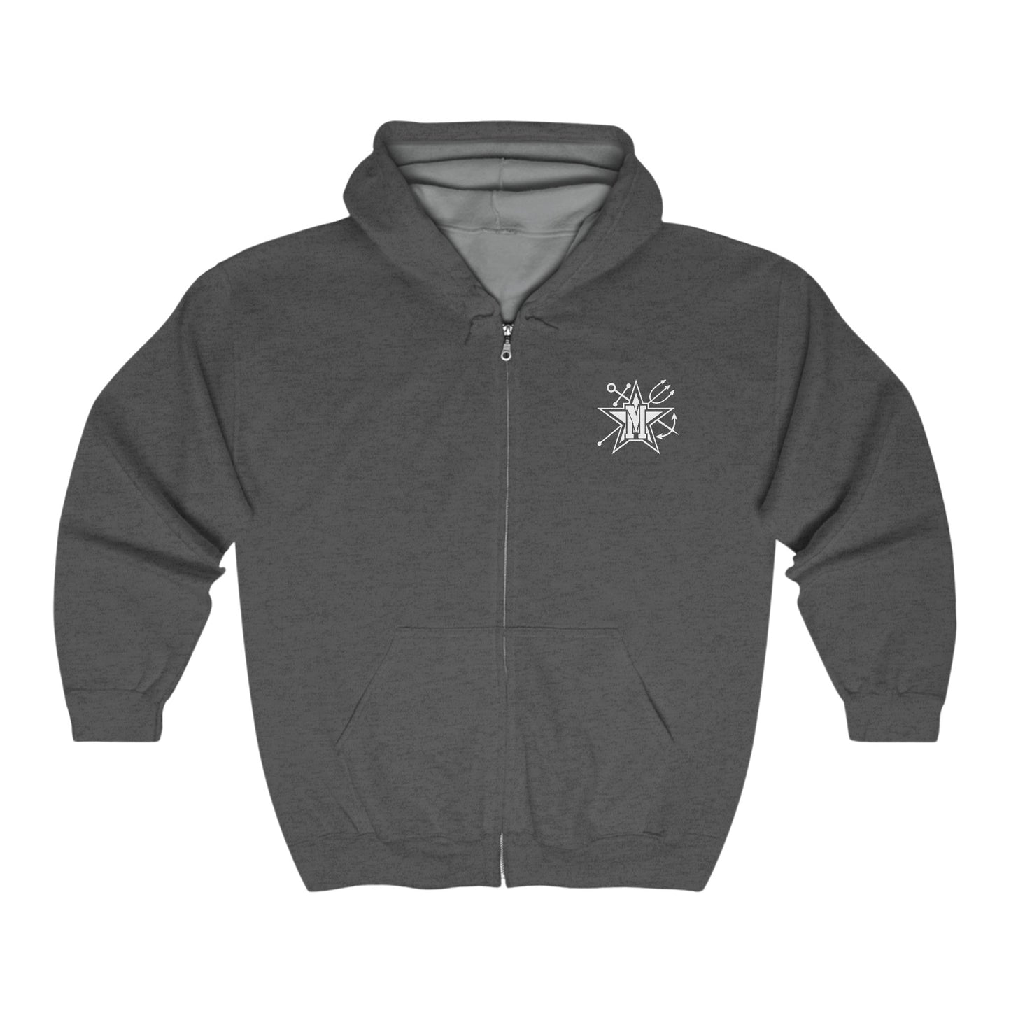 McDowell HS NJROTC Zip Hoodie