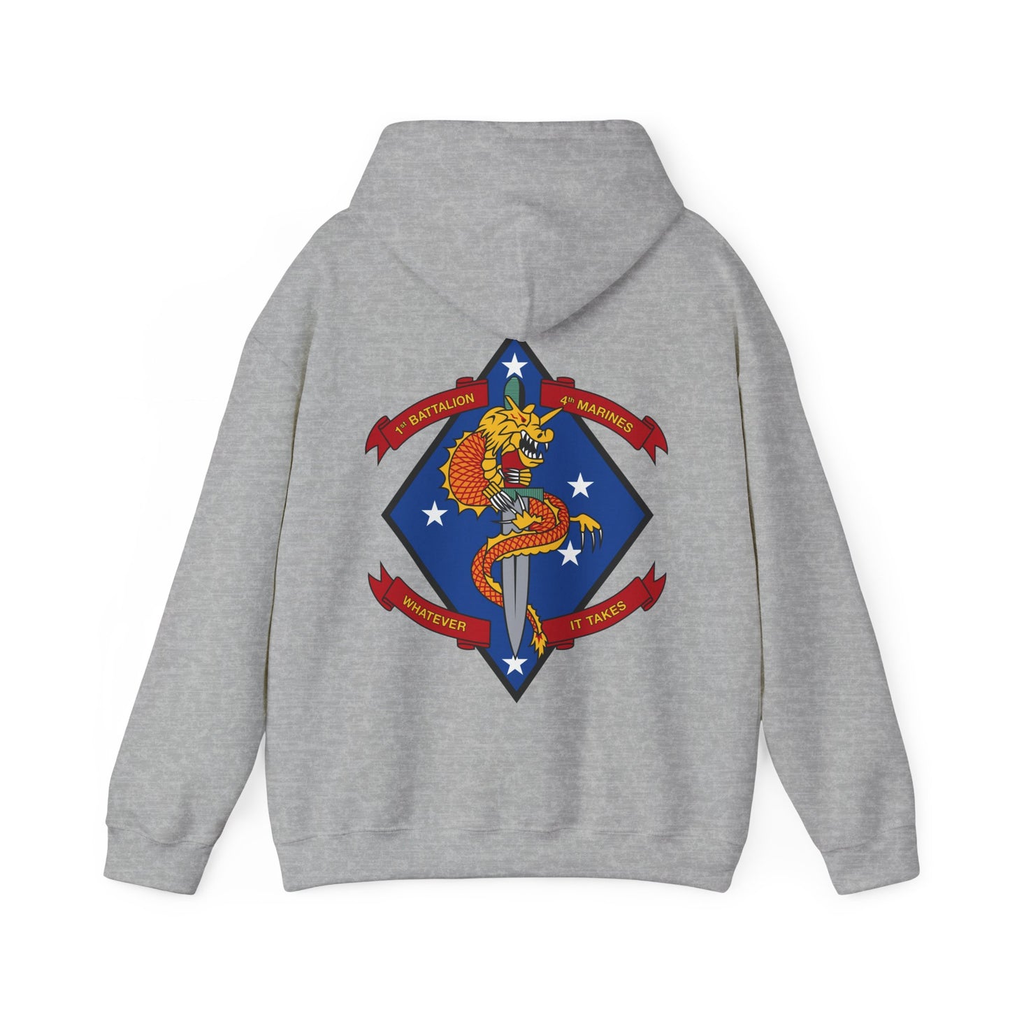 1st Battalion 4th Marines Hoodie