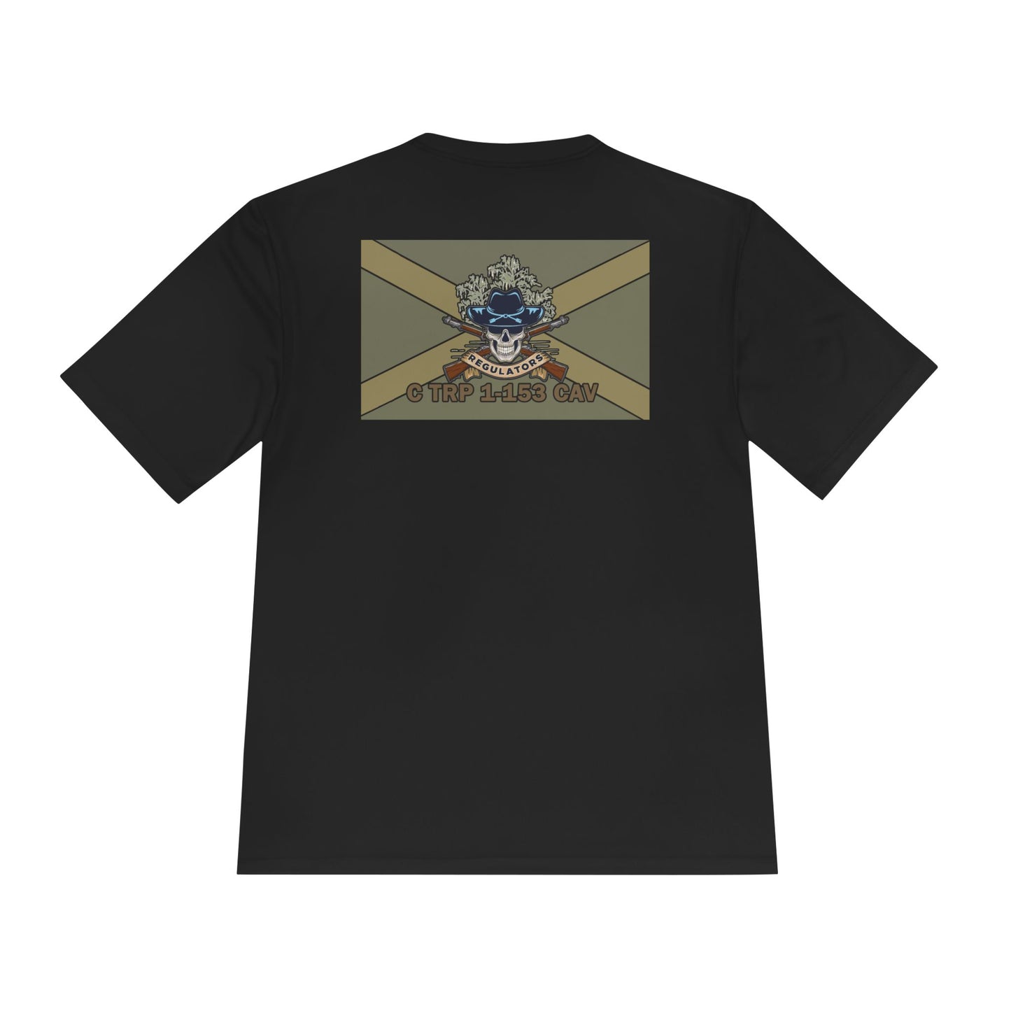 C Troop Flag Athletic Tee