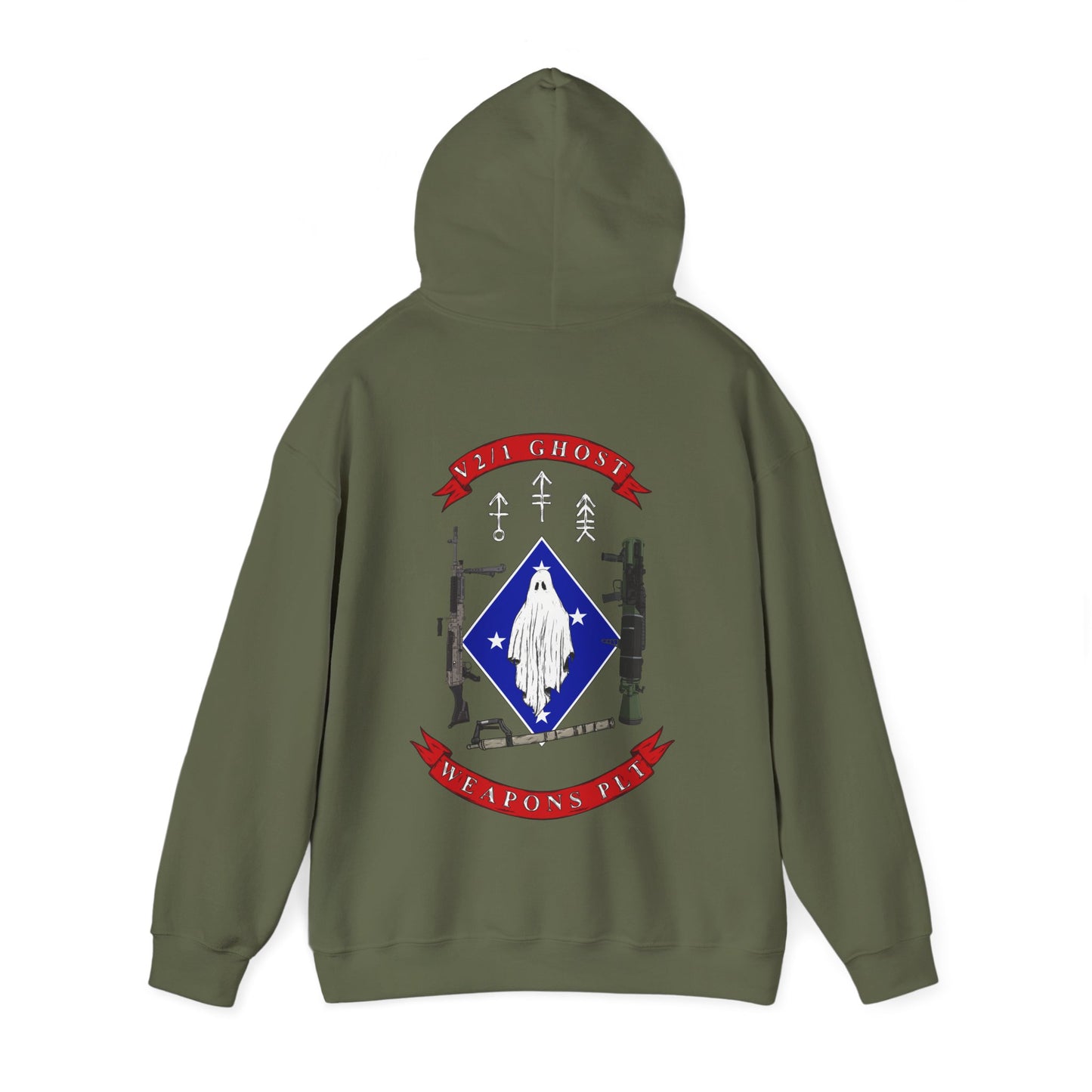 2/1 Ghost Weapons Platoon Hoodie