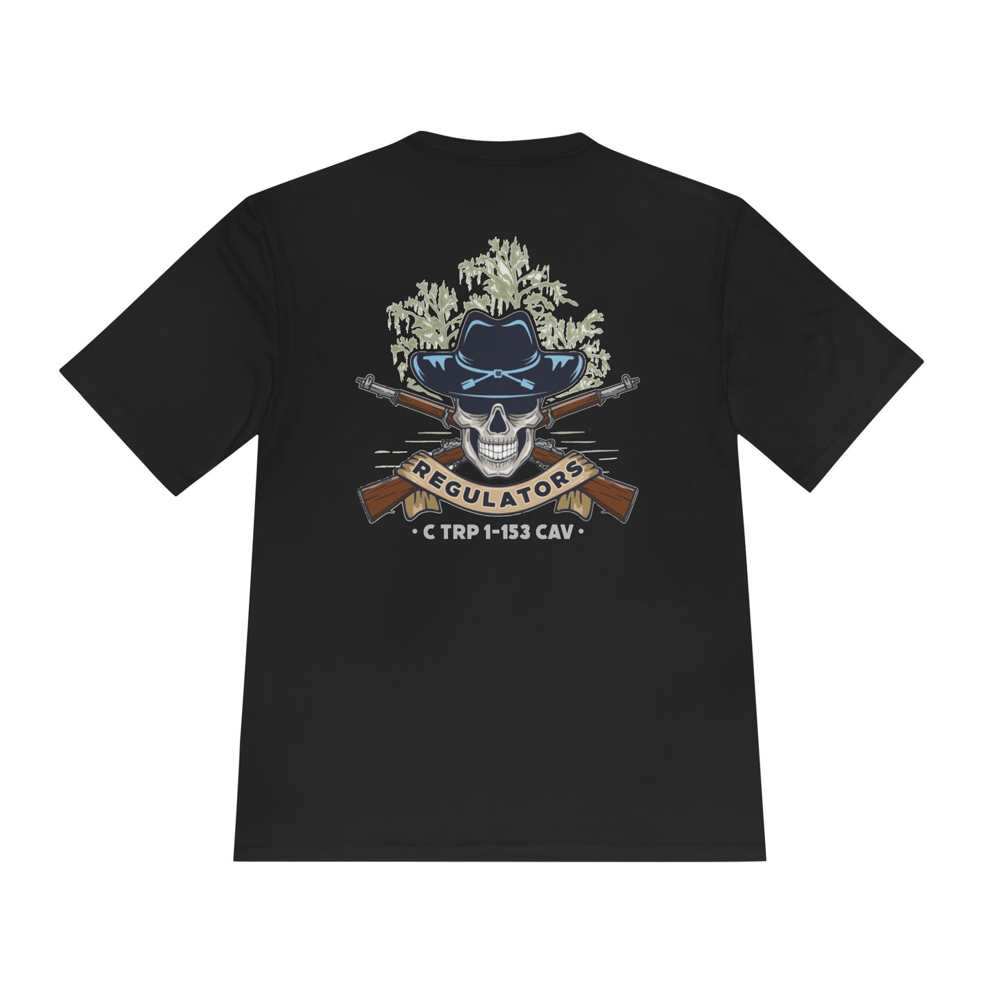 C Troop 1-153 Cav Regulators Athletic Tee