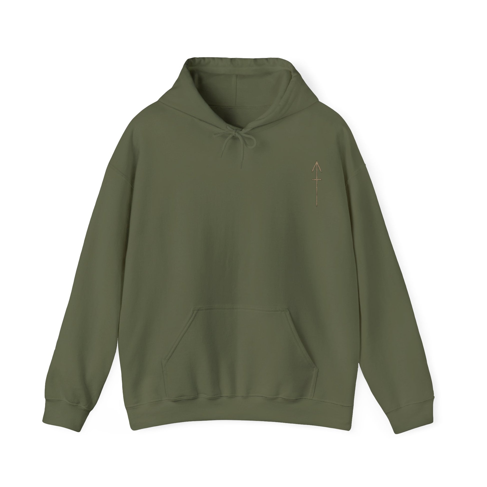 Military Green 2nd Battalion 1st Marines Hoodie
