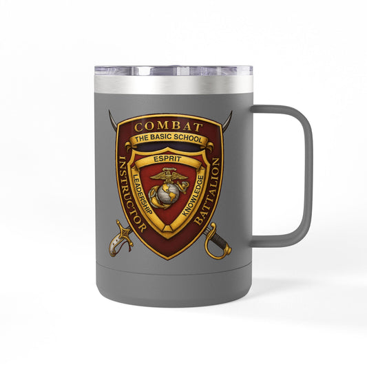 TBS Combat Instructor Battalion Coffee Tumbler v2