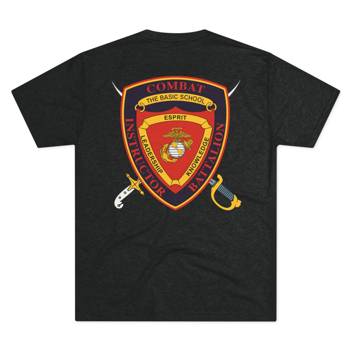 TBS Combat Instructor Battalion Athletic Tee
