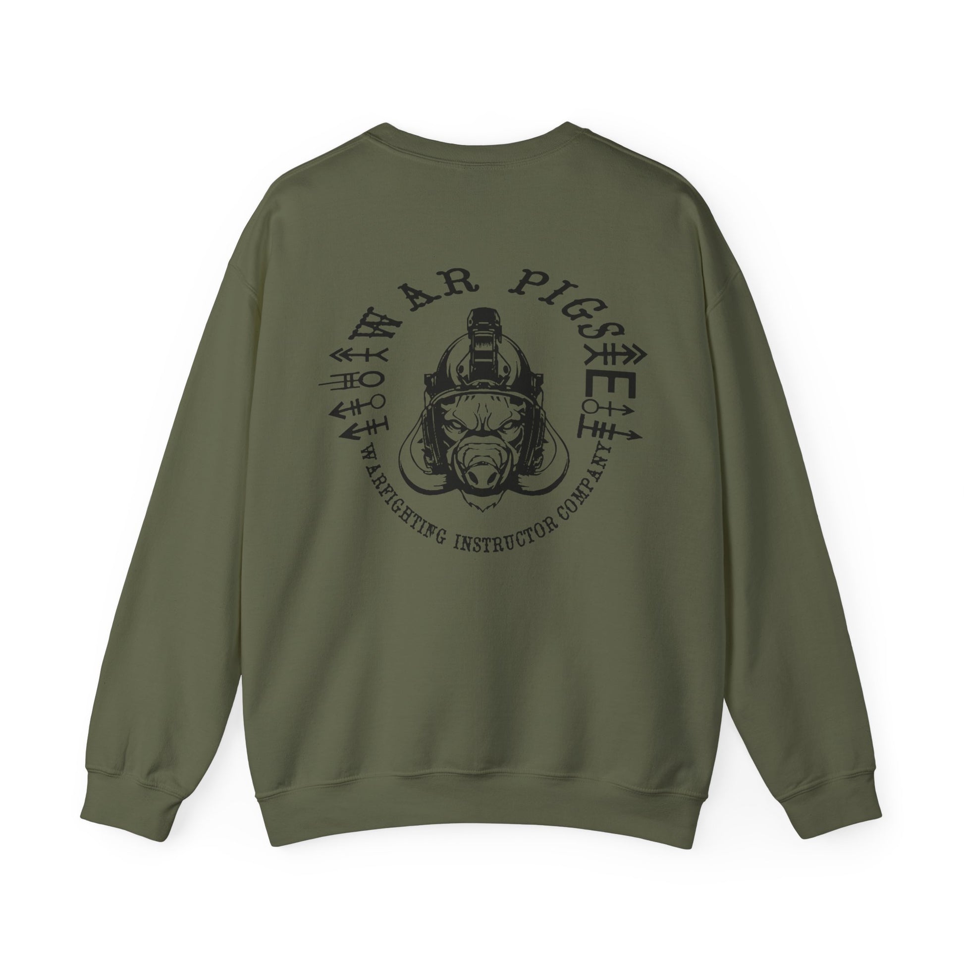 Military Green TBS Combat Instructor Battalion Sweatshirt