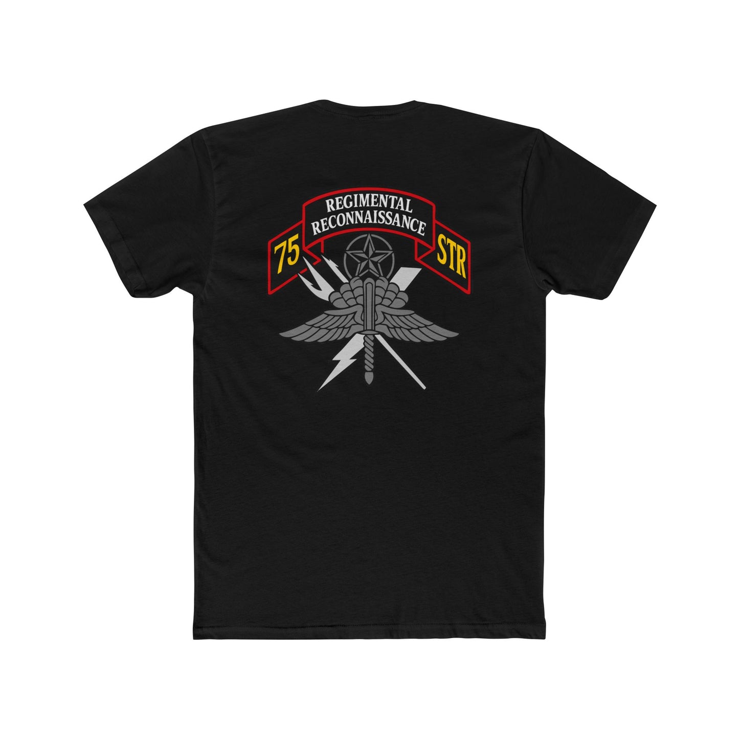 Black 75th Ranger RRC Shirt
