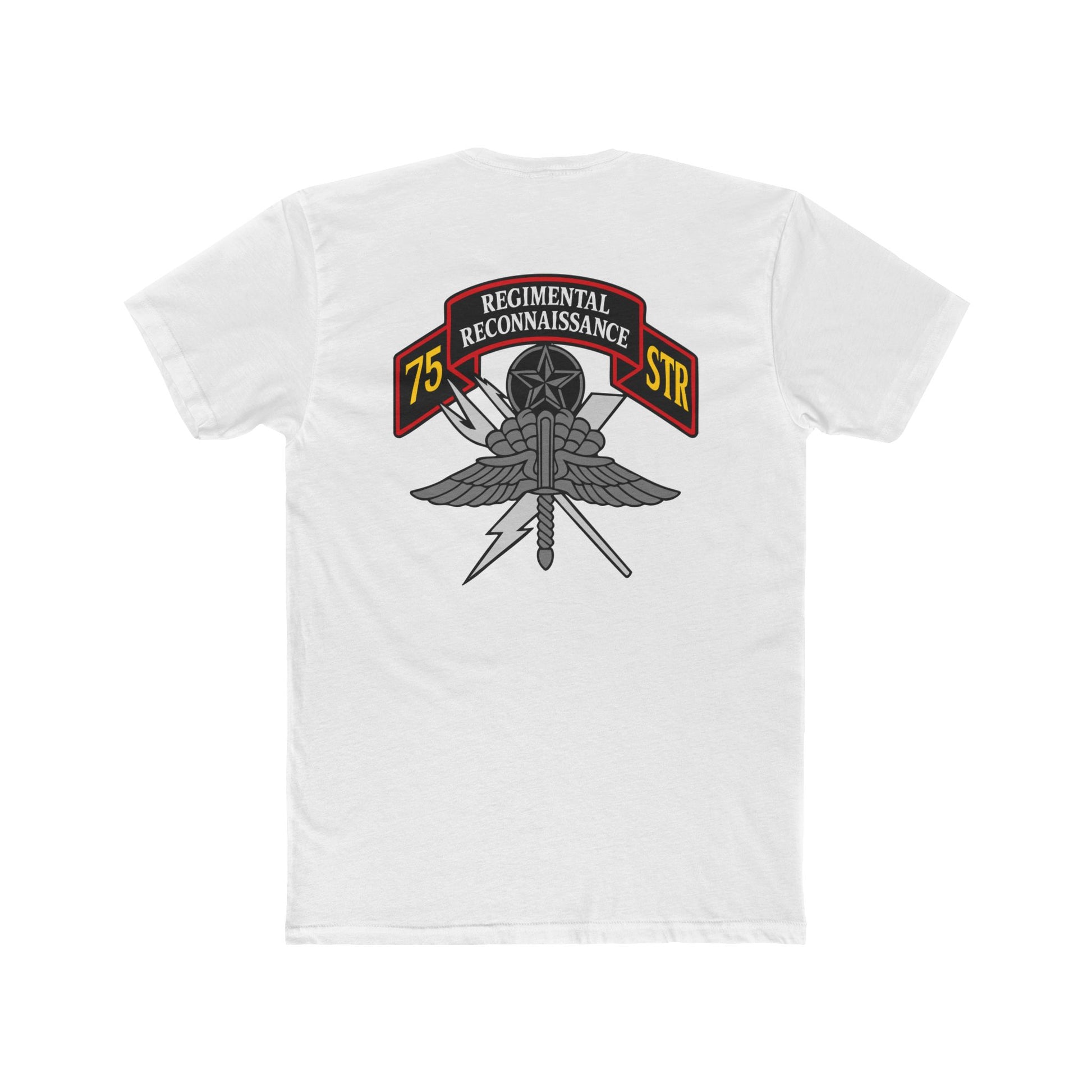 White 75th Ranger Regimental Reconnaissance Company Shirt