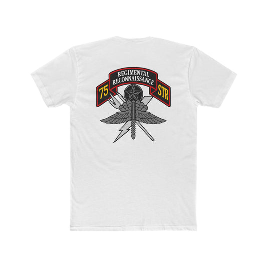 White 75th Ranger Regimental Reconnaissance Company Shirt