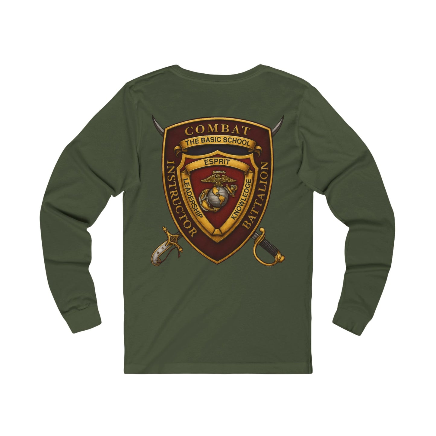 TBS Combat Instructor Battalion Long Sleeve Tee v2