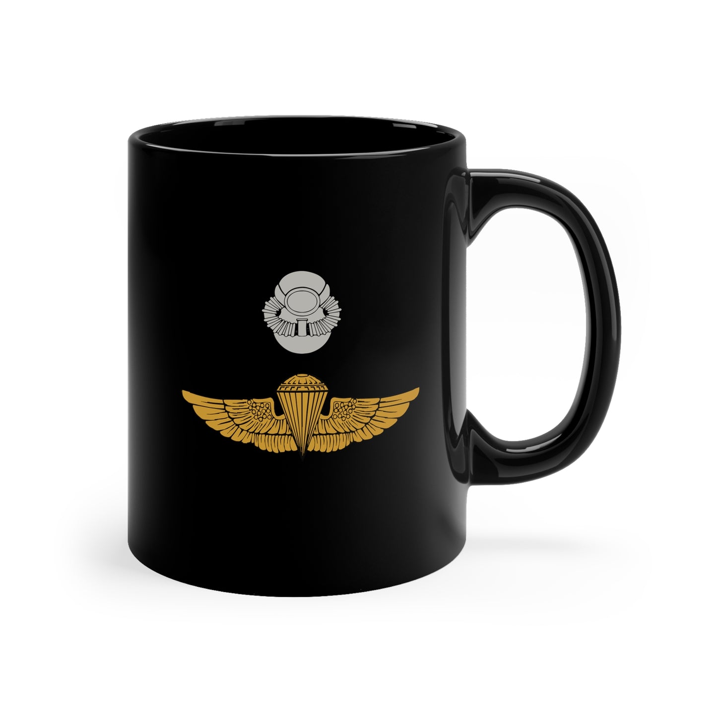 Scuba and Gold Jump Wings Coffee Mug