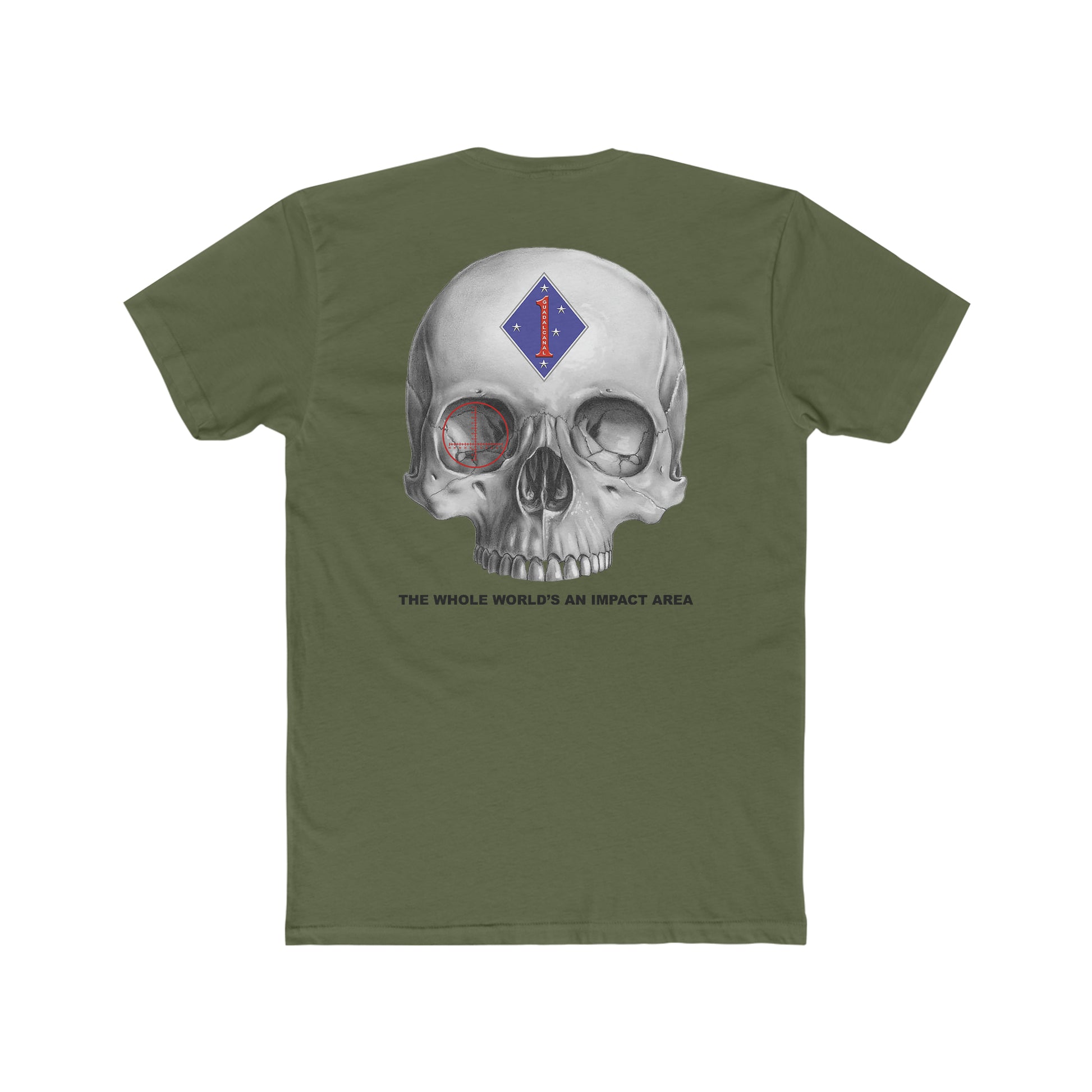 Green 1st Marine Division JTAC T-Shirt