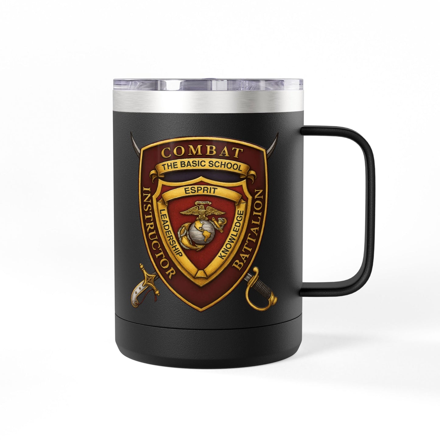 TBS Combat Instructor Battalion Coffee Tumbler v2