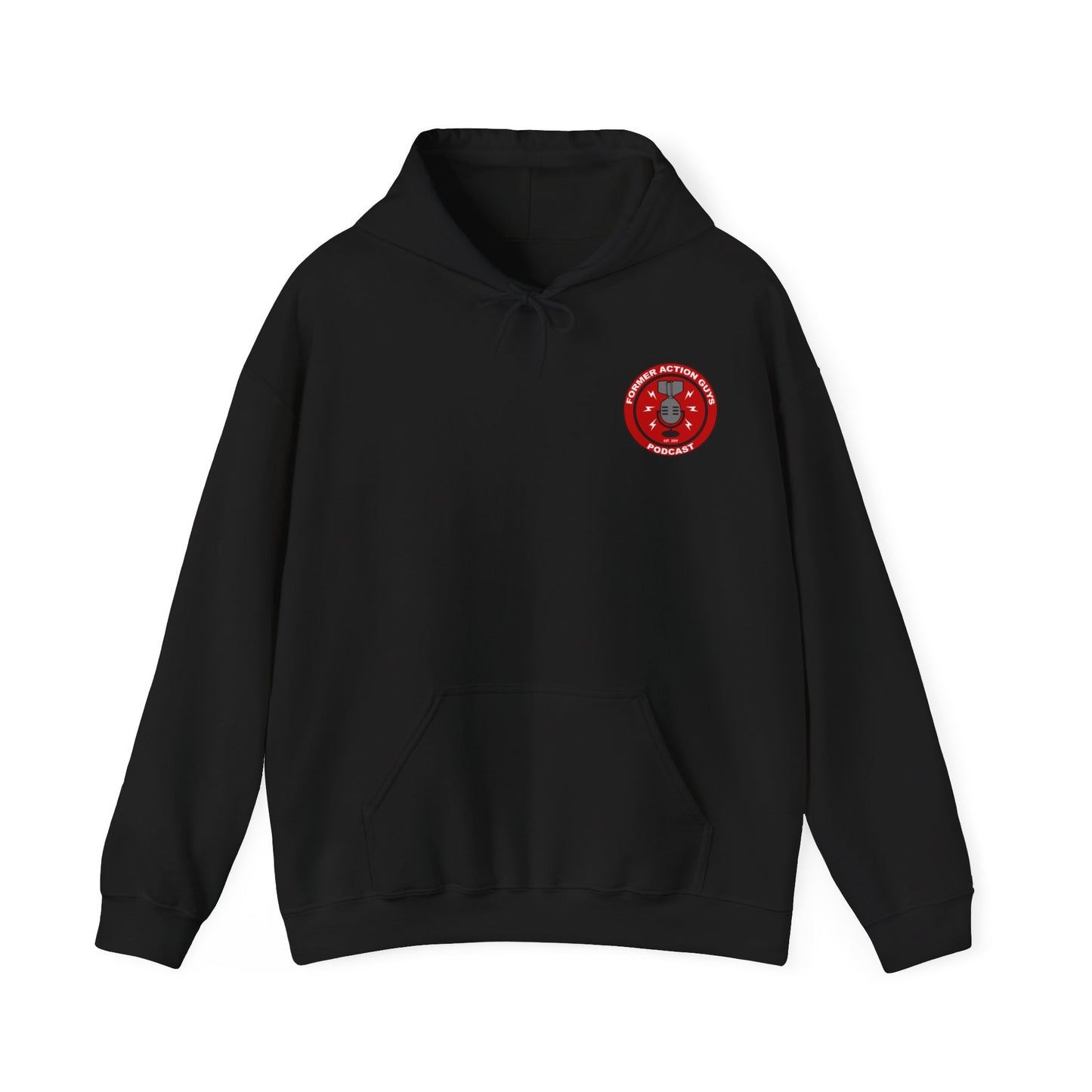 Former Action Guys Podcast Hoodie