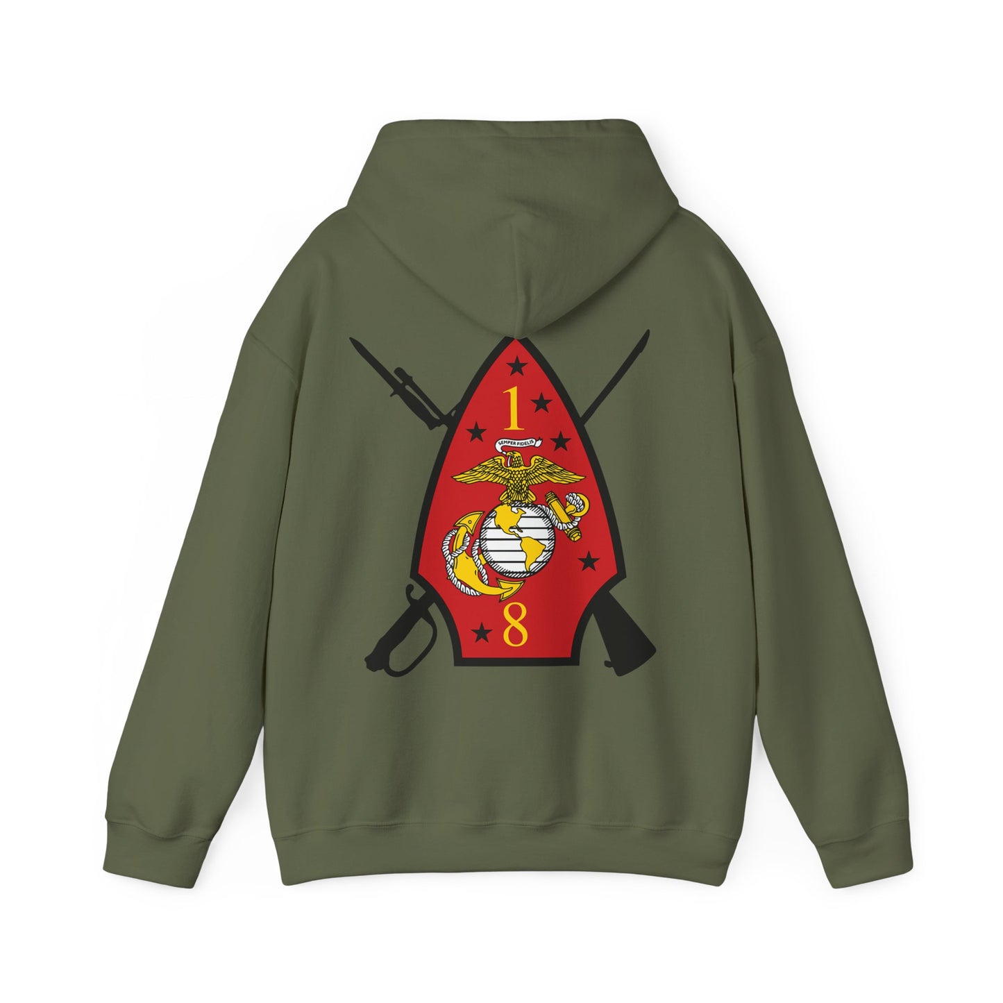 1st Battalion 8th Marines Hoodie