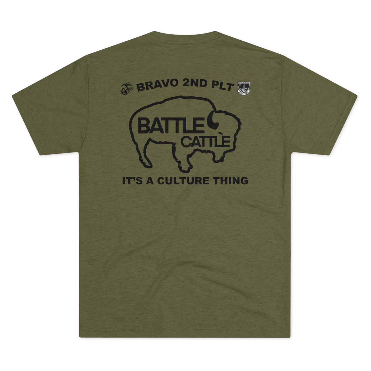 Bravo Co Battle Cattle Athletic Tee