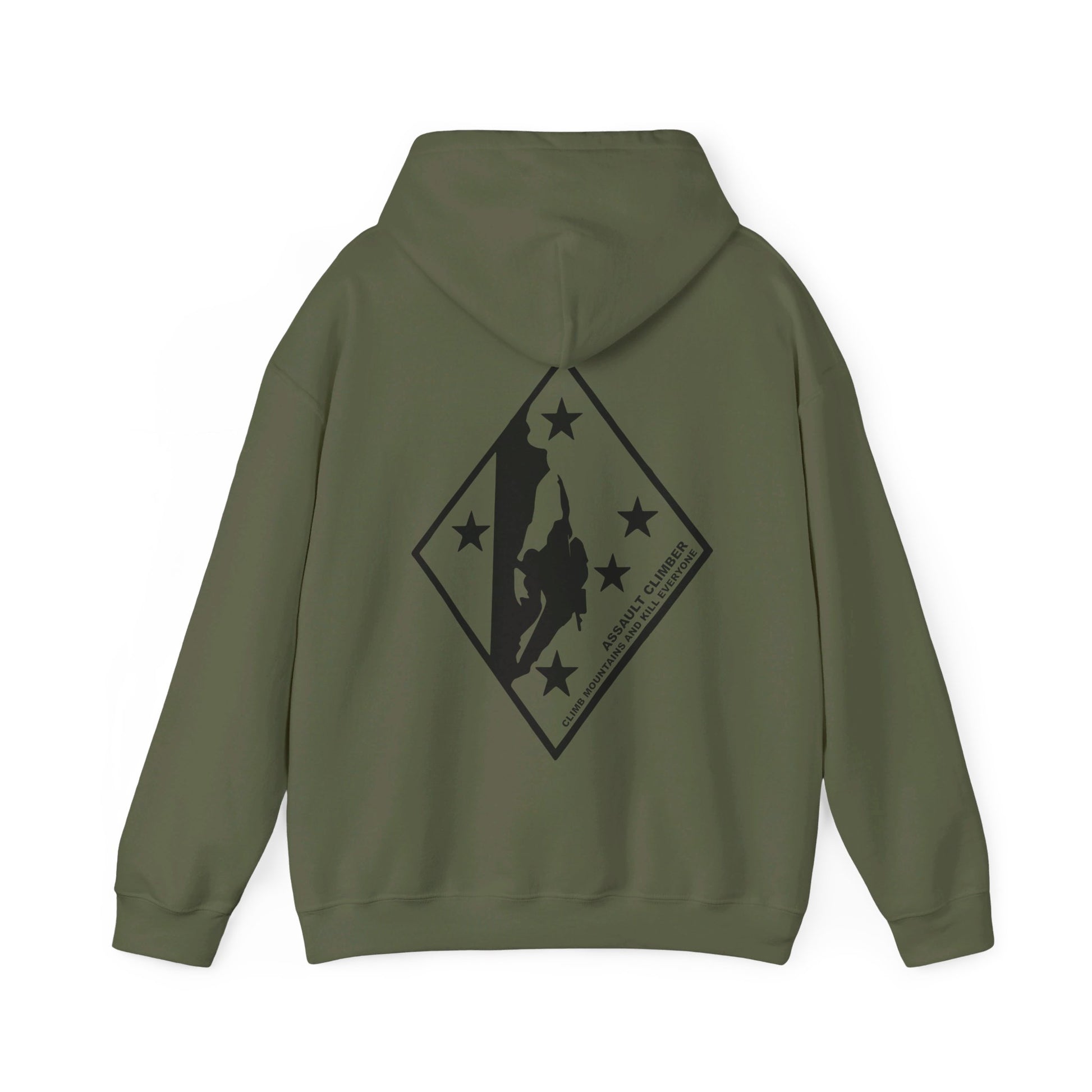 Military Green Assault Climbers Course Hoodie