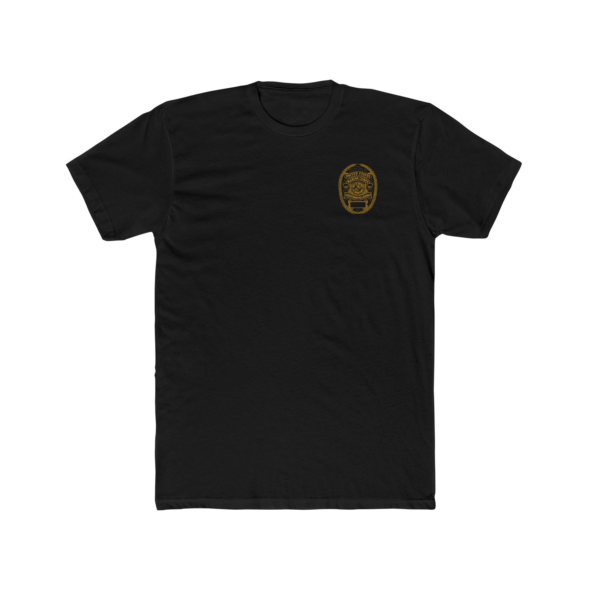 Black Marine Counterintelligence Tee