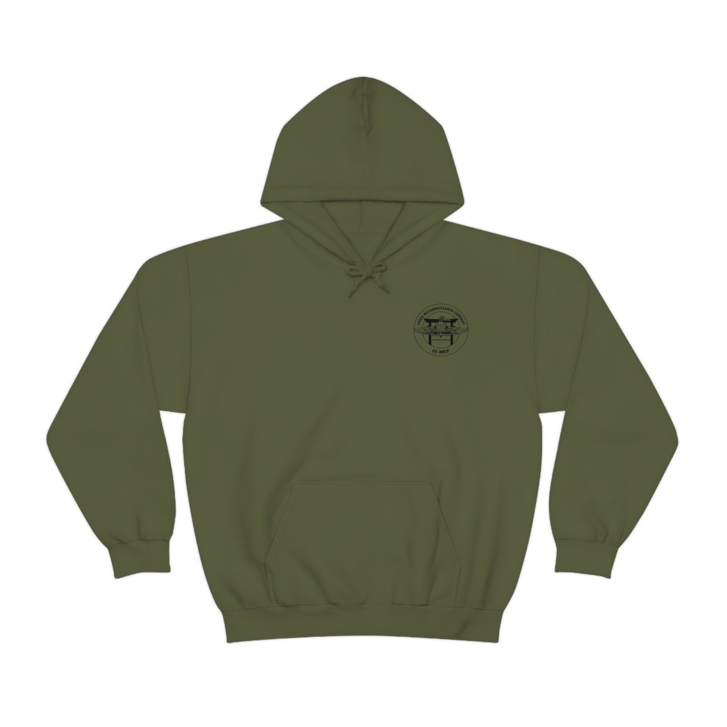 Military Green III MEF Force Recon Hoodie