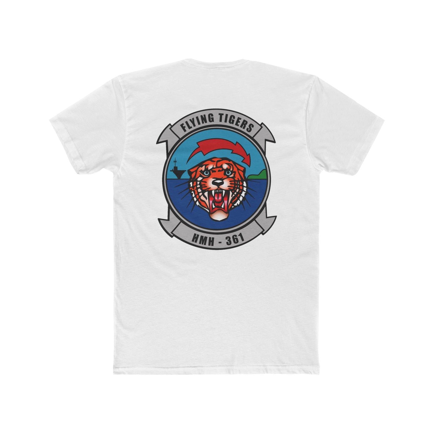 White HMH-361 Tee