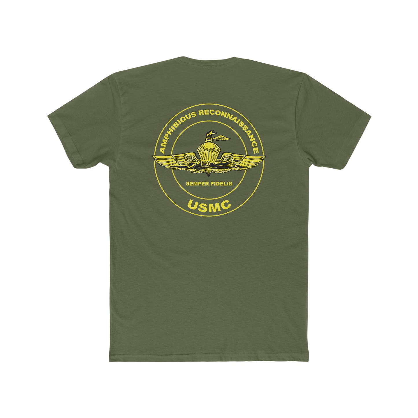 Military Green 2nd Recon Battalion T-shirt