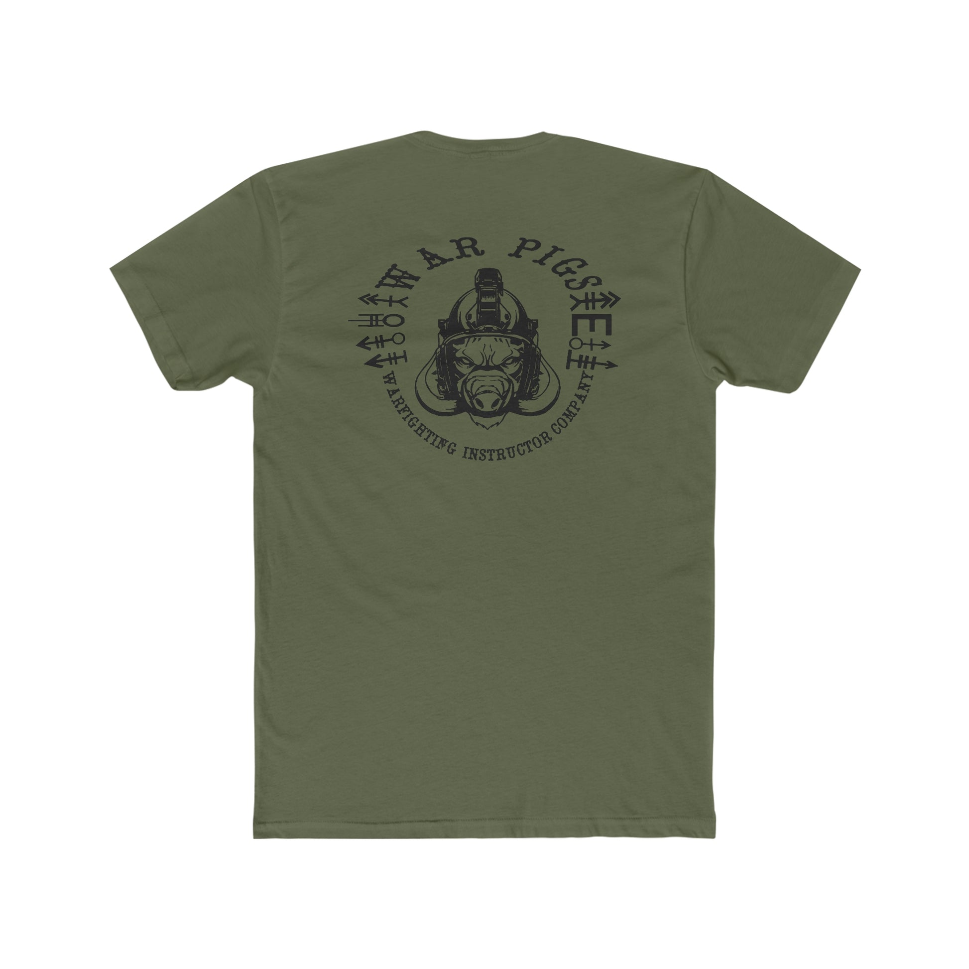 Military Green TBS Combat Instructor Battalion T-shirt