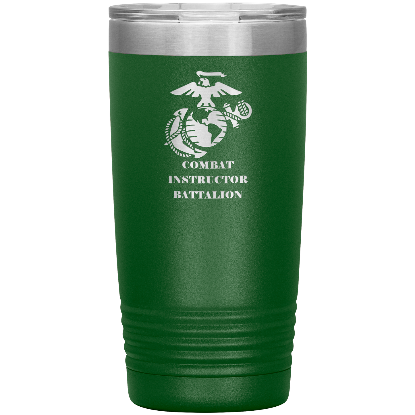 TBS_Combat_Instructor_Battalion_Tumbler_20oz_Tumbler_Green_Mockup.png