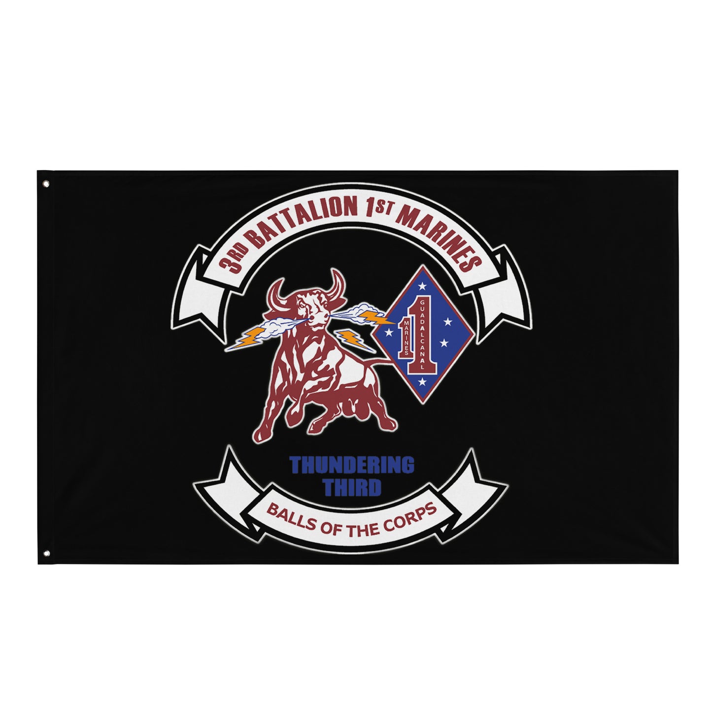 3rd Battalion 1st Marines Flag