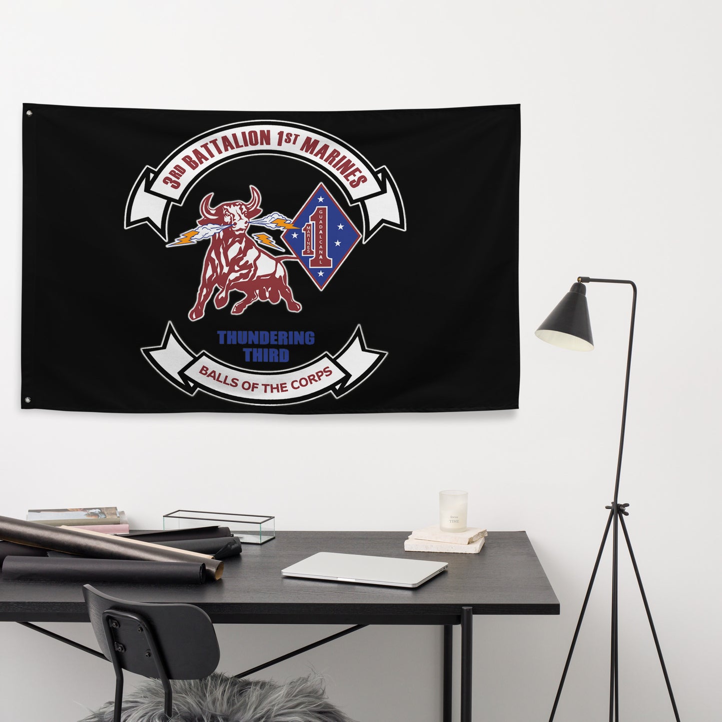 3rd Battalion 1st Marines Flag