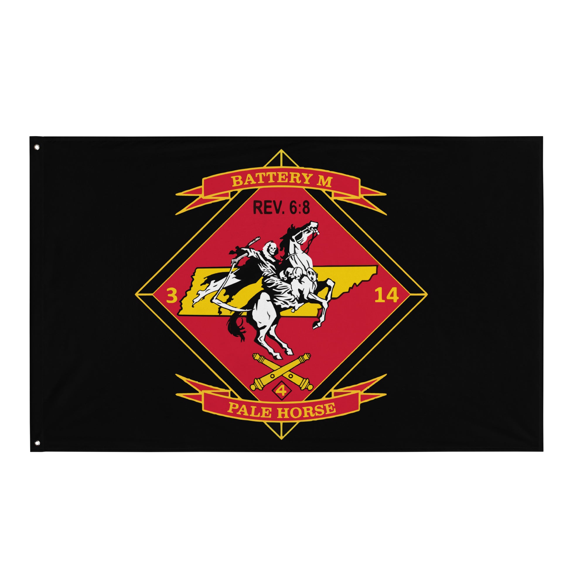 M Battery 3rd Battalion 14th Marines Flag