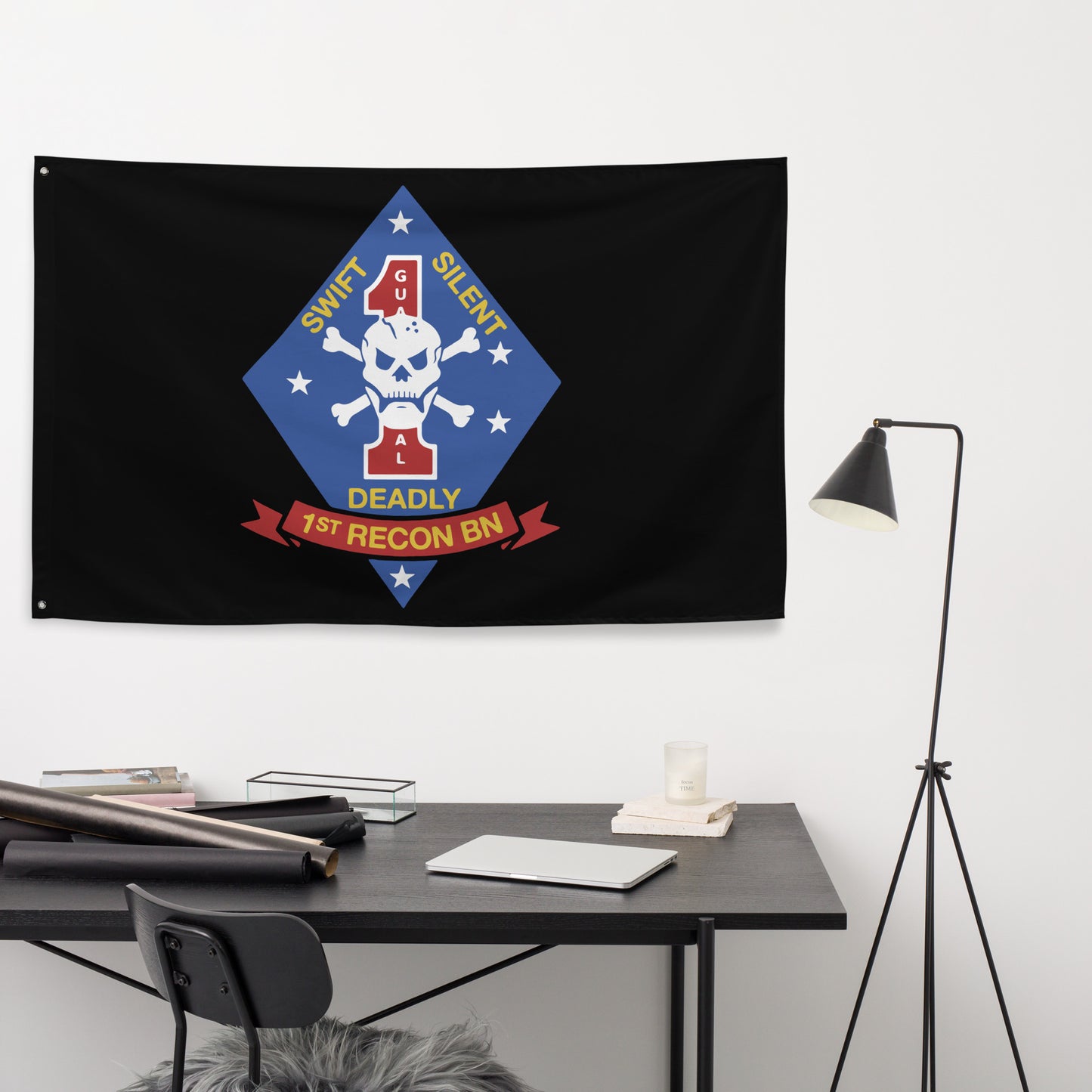 1st Recon Battalion Flag