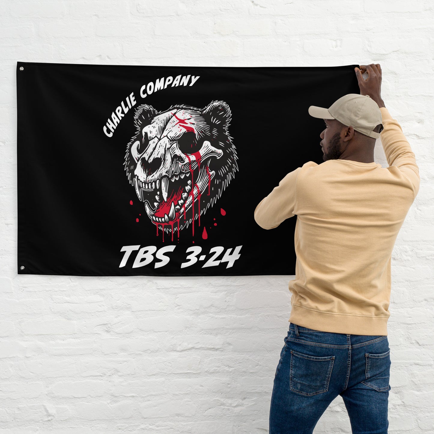 TBS Class 3-24 C Co Flag