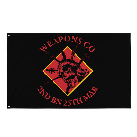 2nd Battalion 25th Marines Weapons Co Flag