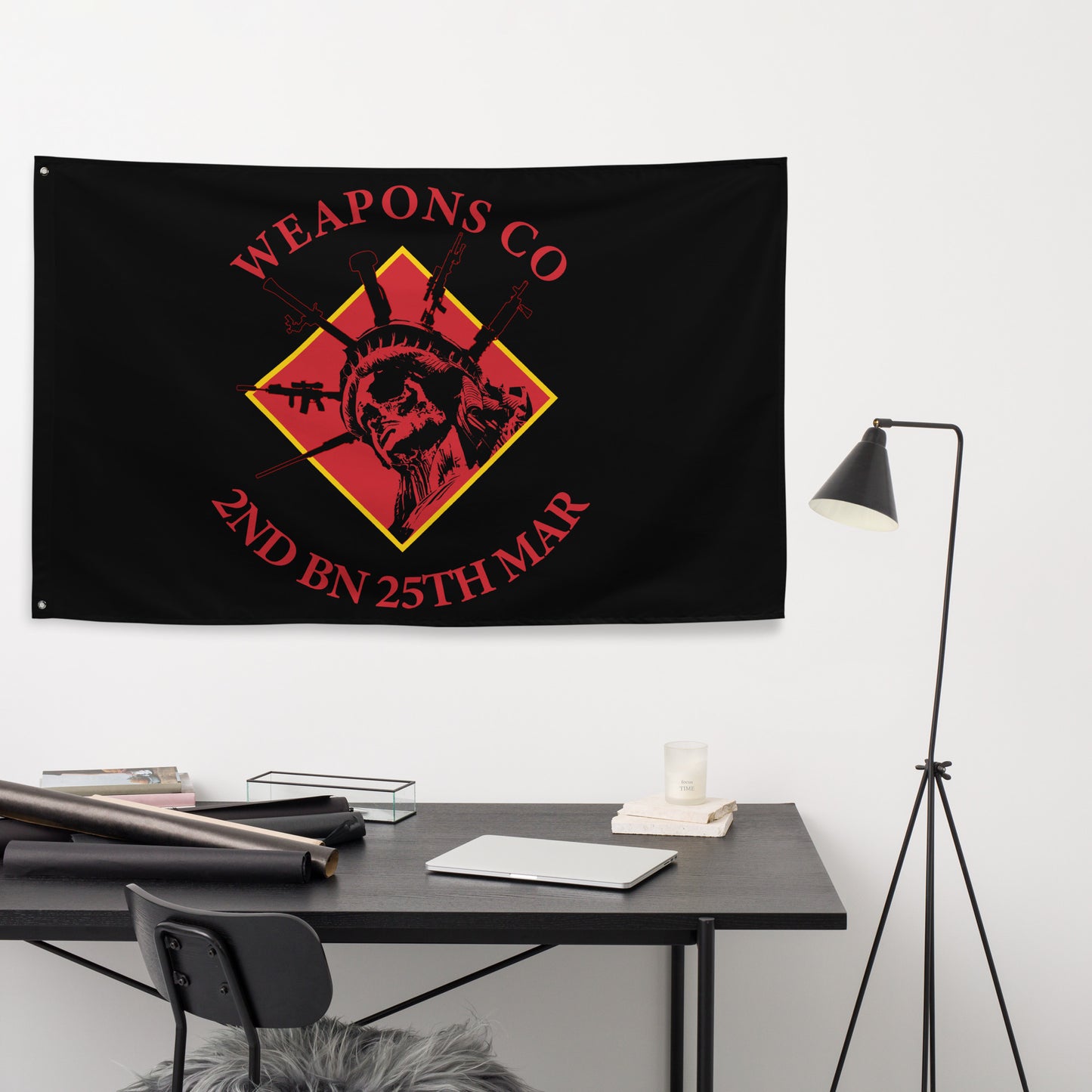 2nd Battalion 25th Marines Weapons Co Flag