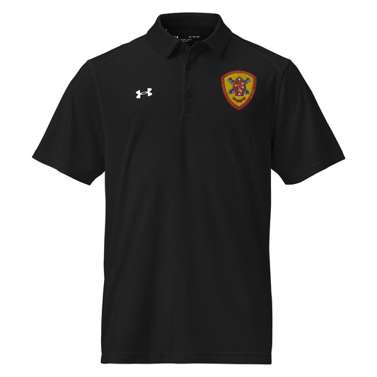 Embroidered 10th Marine Regiment Under Armour Polo Shirt