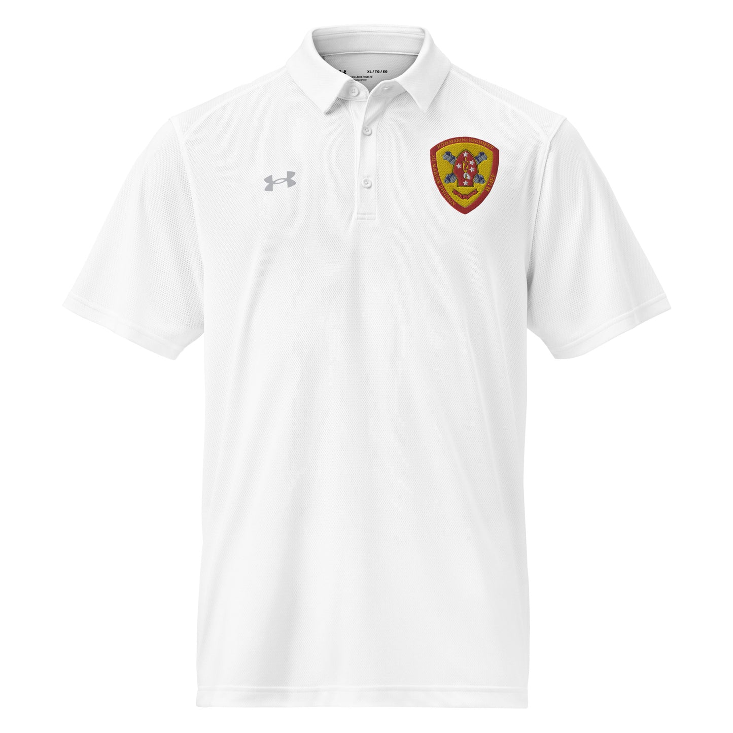 Embroidered 10th Marine Regiment Under Armour Polo Shirt