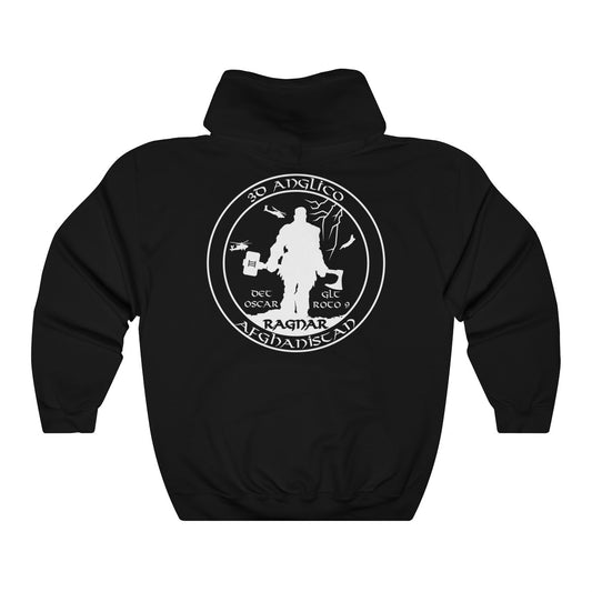 Ragnar Hoodie (white print)