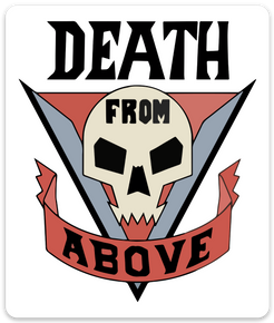 Death From Above Sticker