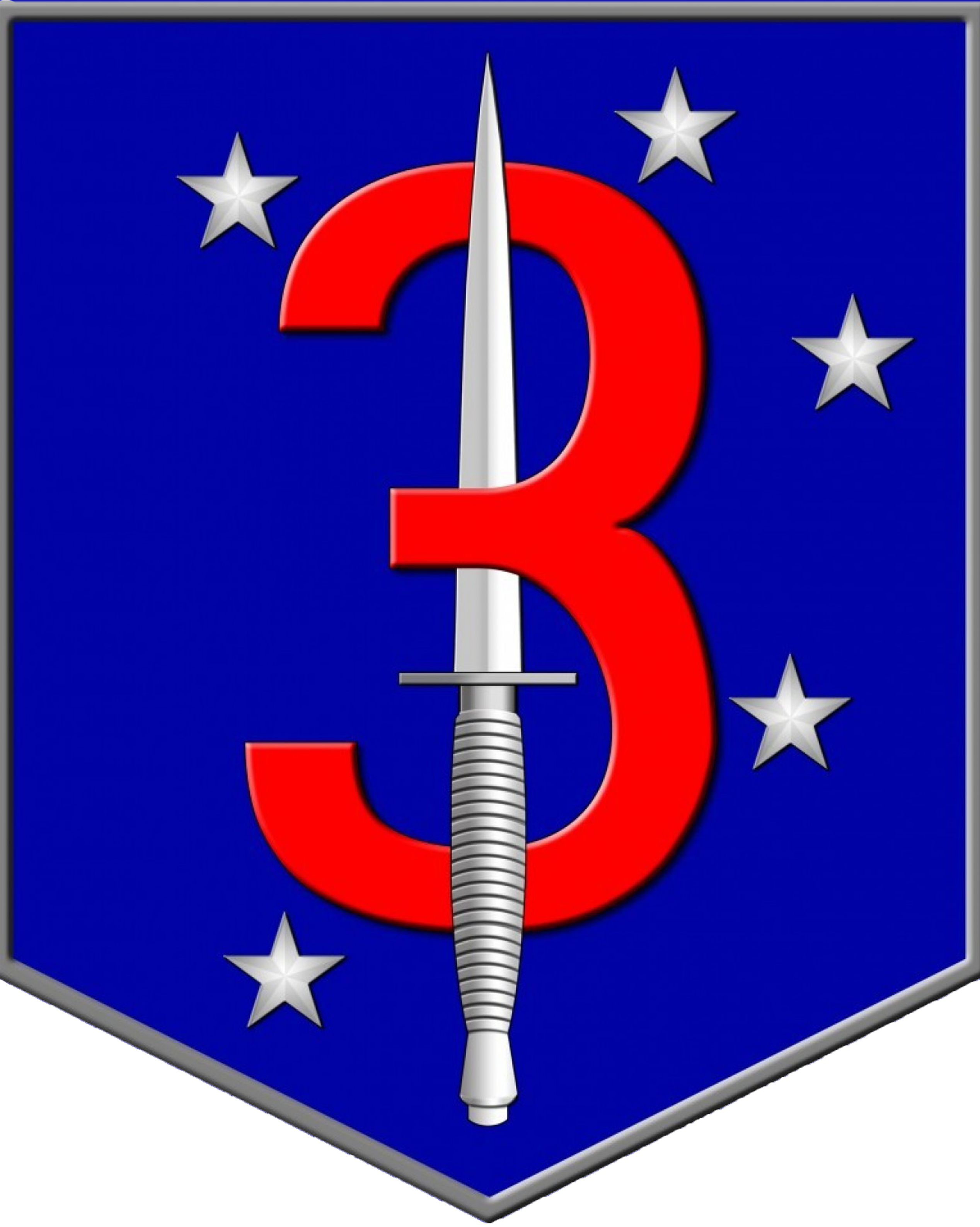 3rd Marine Raider Battalion Sticker