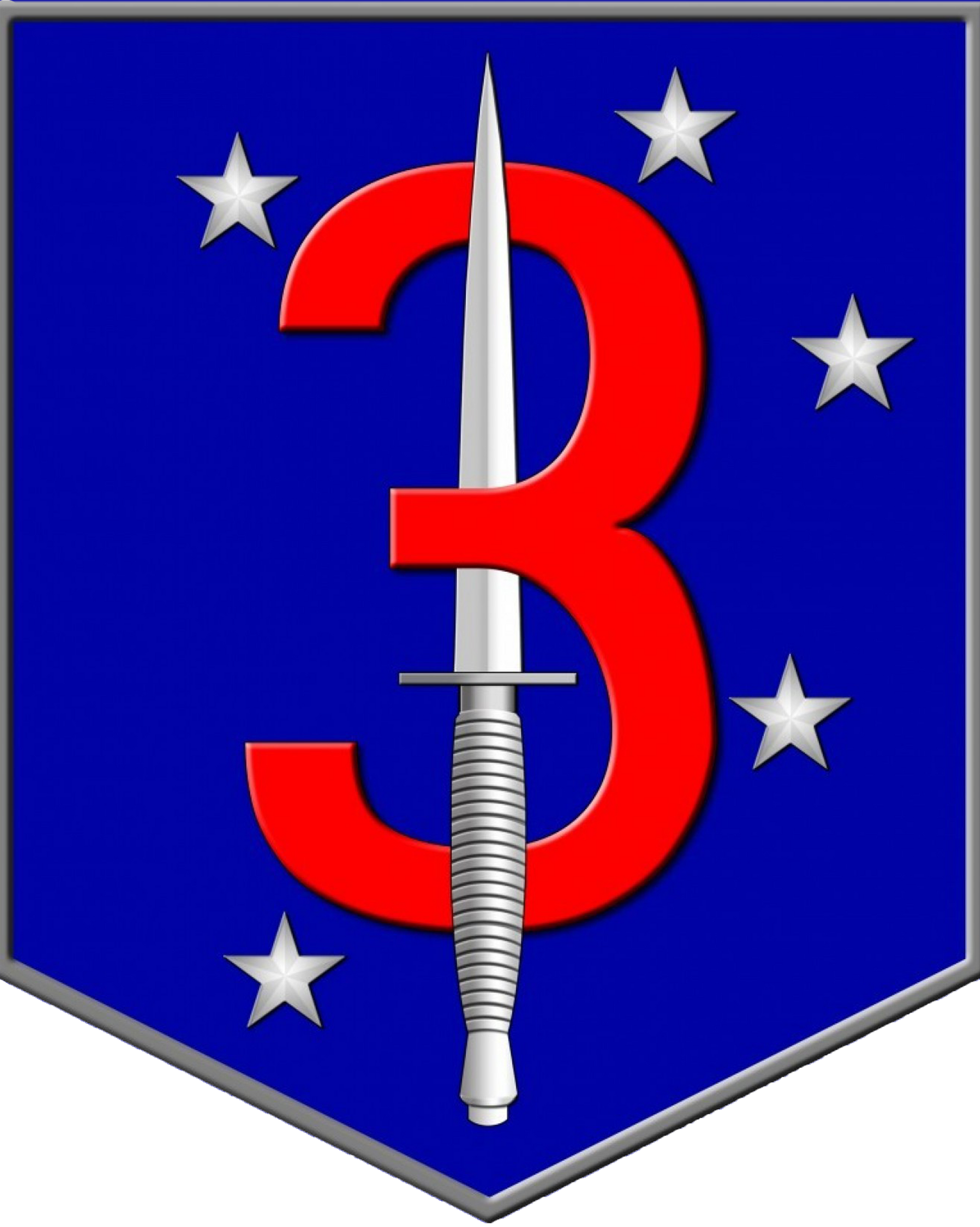 3rd Marine Raider Battalion Sticker