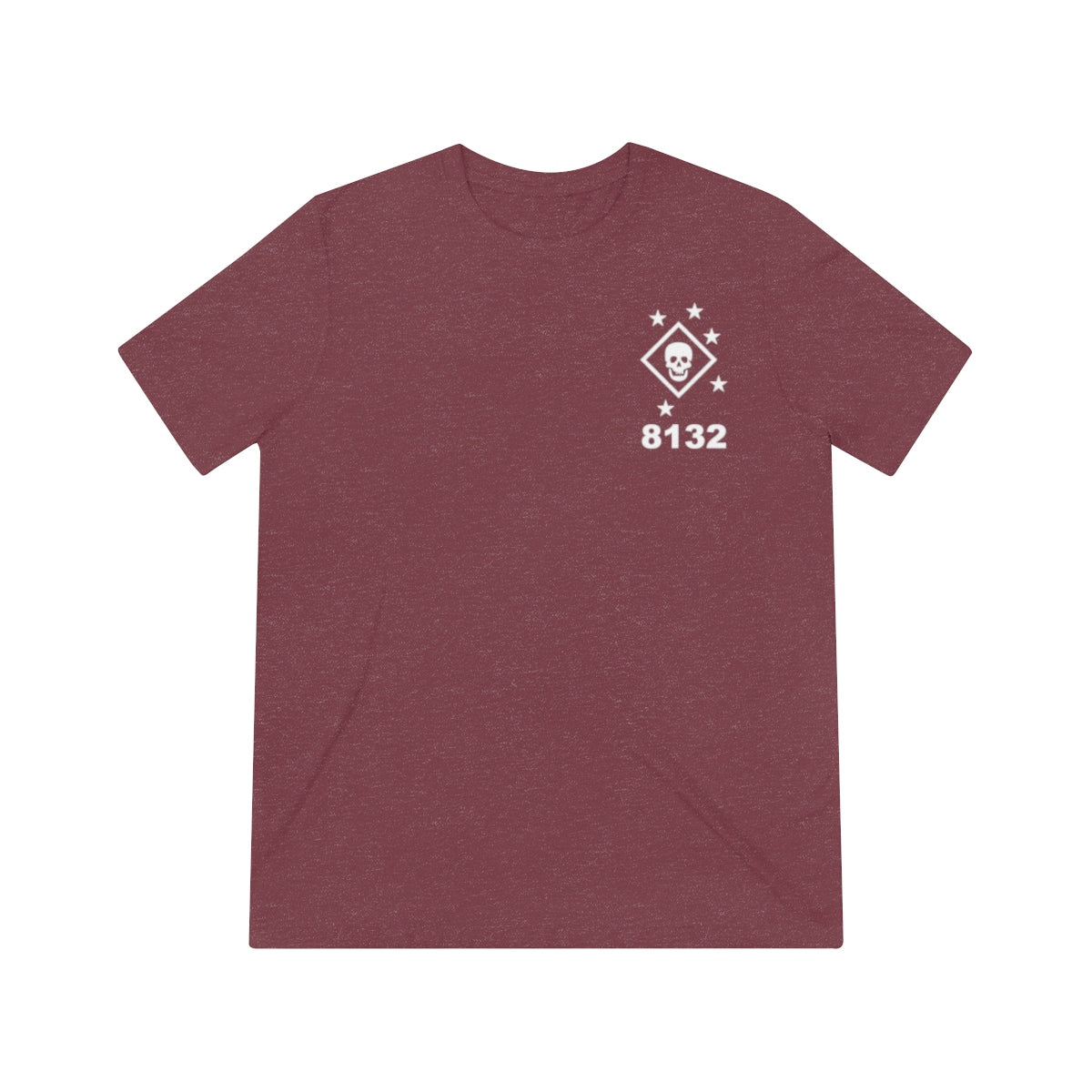 Red 8132 Triblend Tee