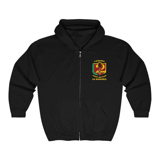 2d Marines Zip Hoodie