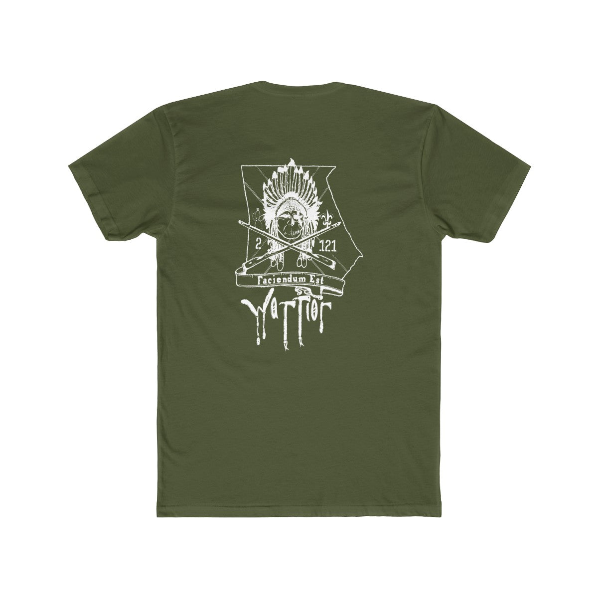 Green 48th Infantry Brigade Combat Team Tee Back