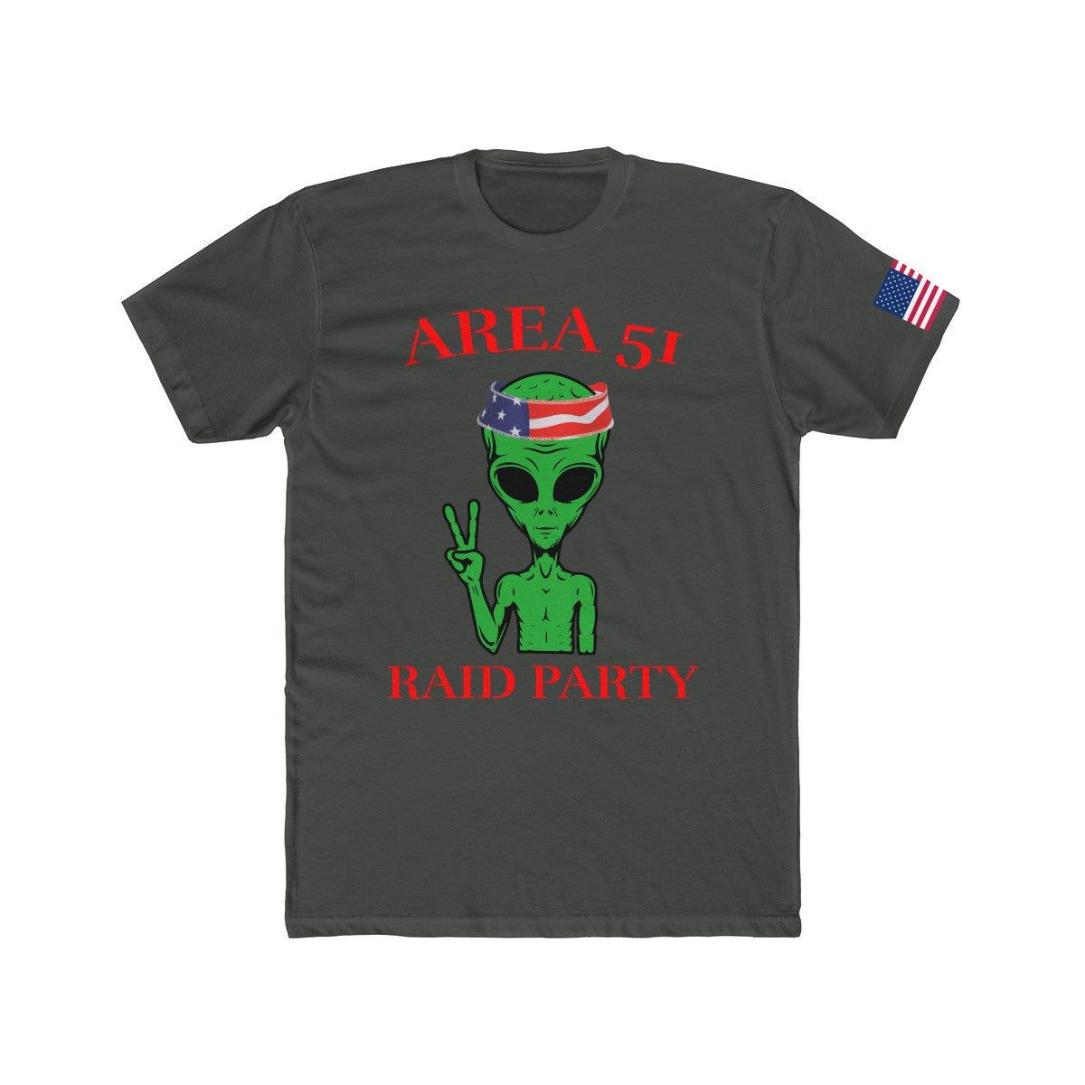 Official Area 51 Raid Party Tee