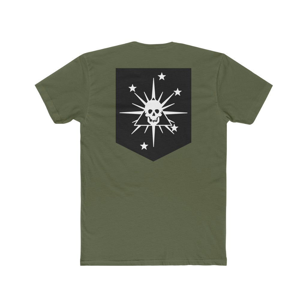 Military Green Marine Corps Special Operations Intelligence Tee back
