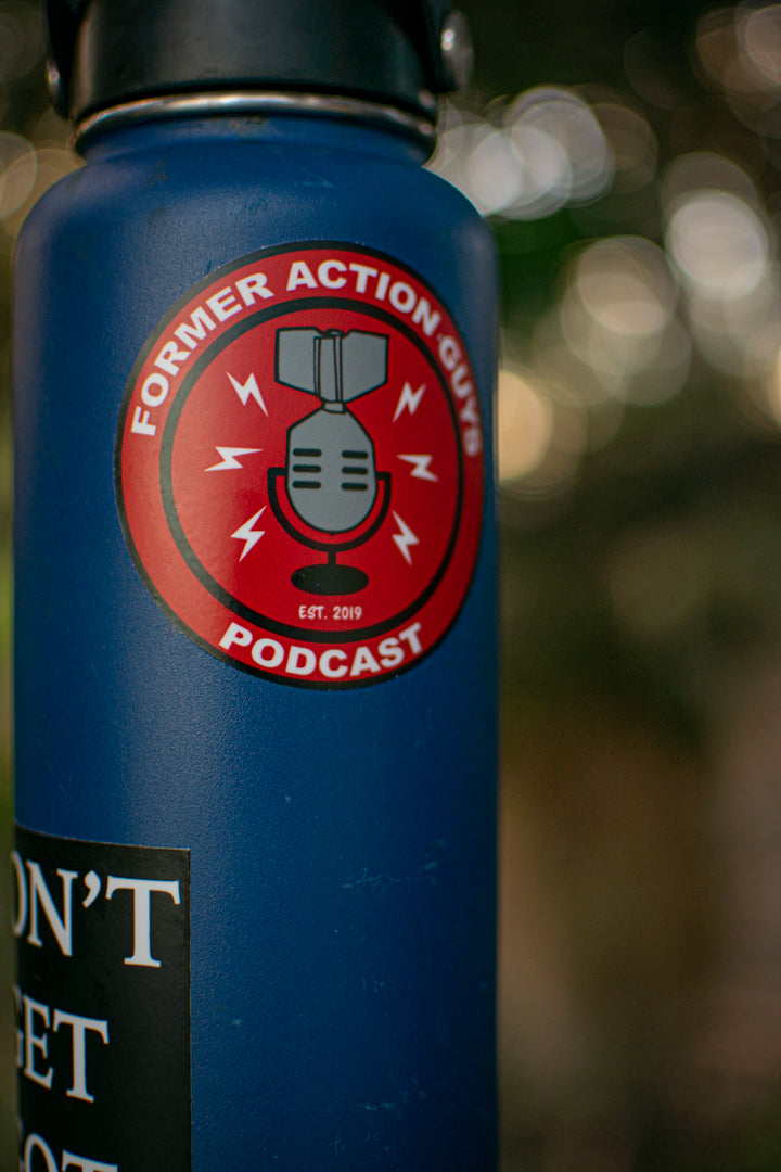 Former Action Guys Podcast Sticker