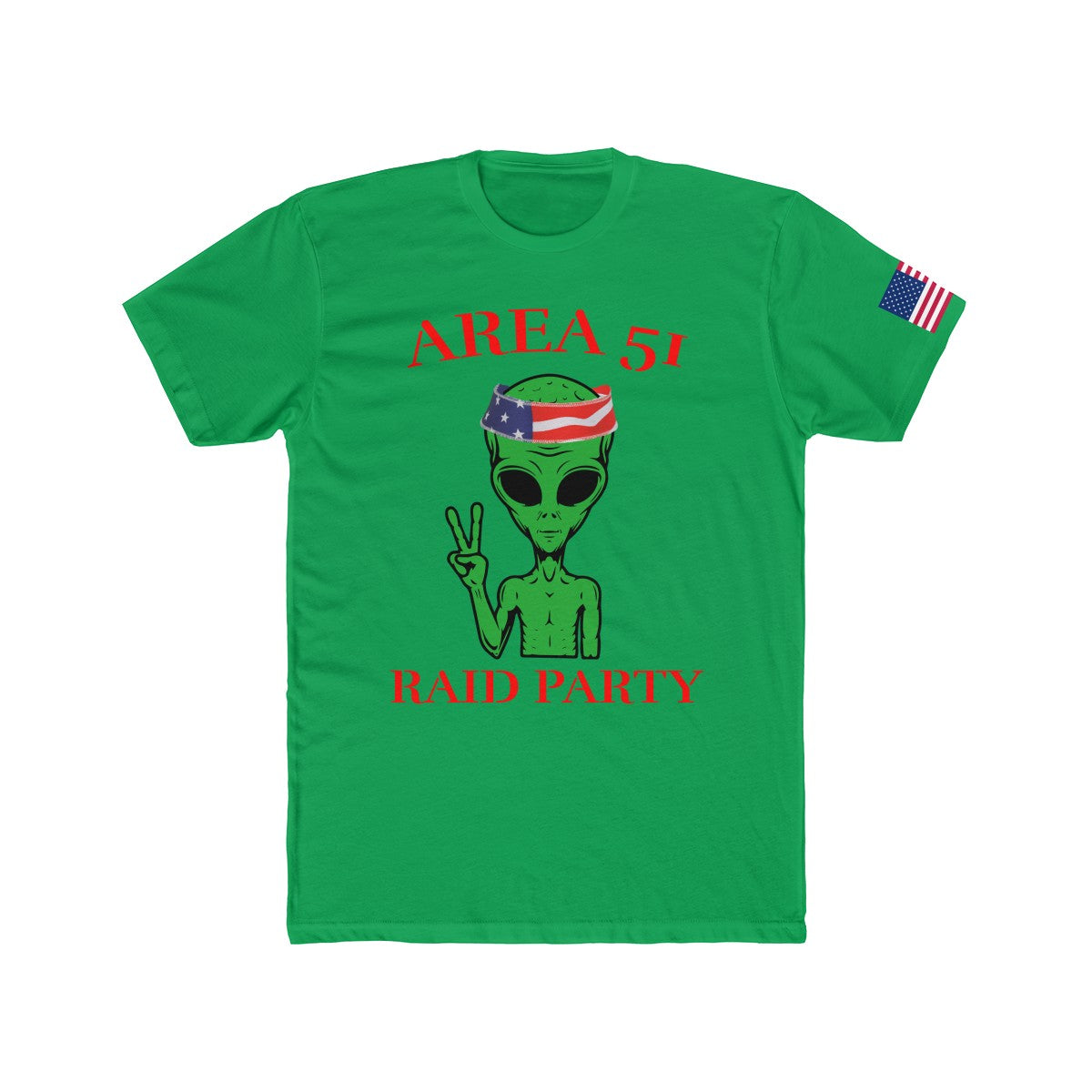 Official Area 51 Raid Party Tee