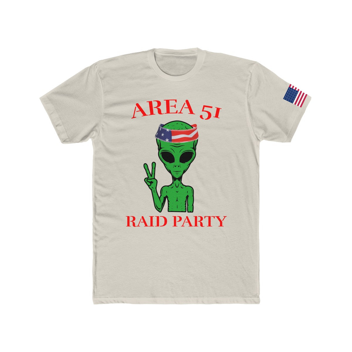 Official Area 51 Raid Party Tee