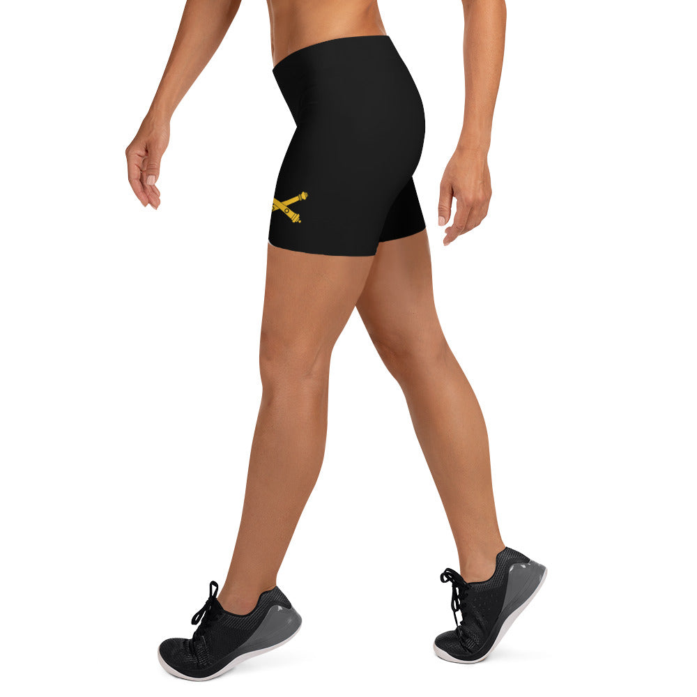 Women's Crossed Cannon Workout Shorts